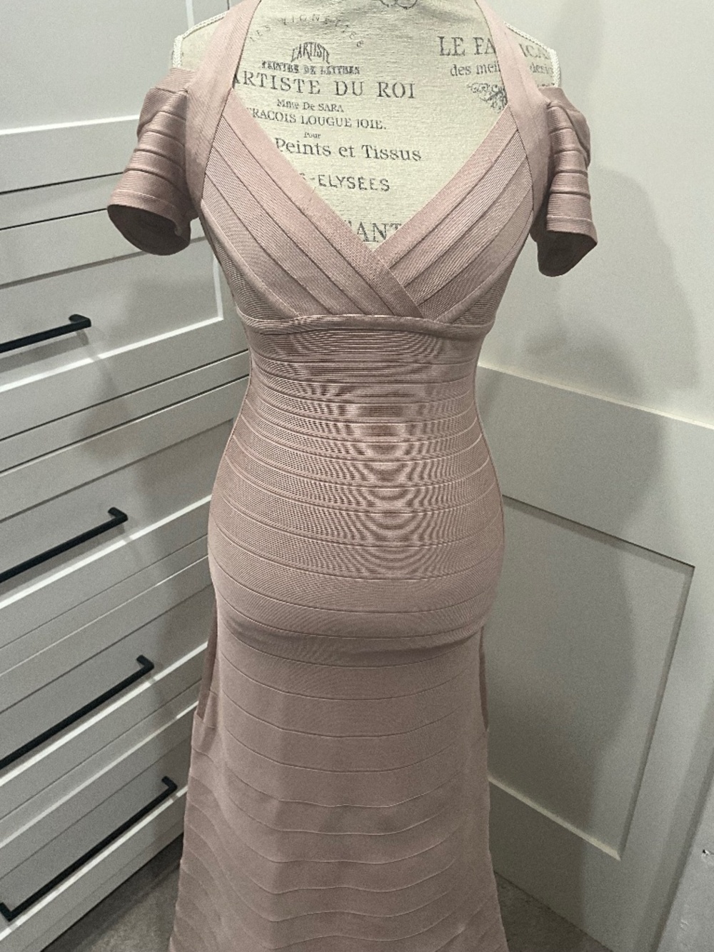 Herve Leger long dress